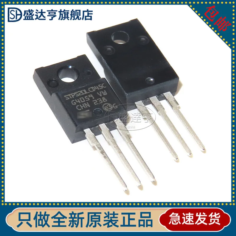 10 Cái/lốc STPS20LCD45C Đánh Dấu: STPS20LCD45C TO-220FSCHOTTKY DIODE 20A 45V