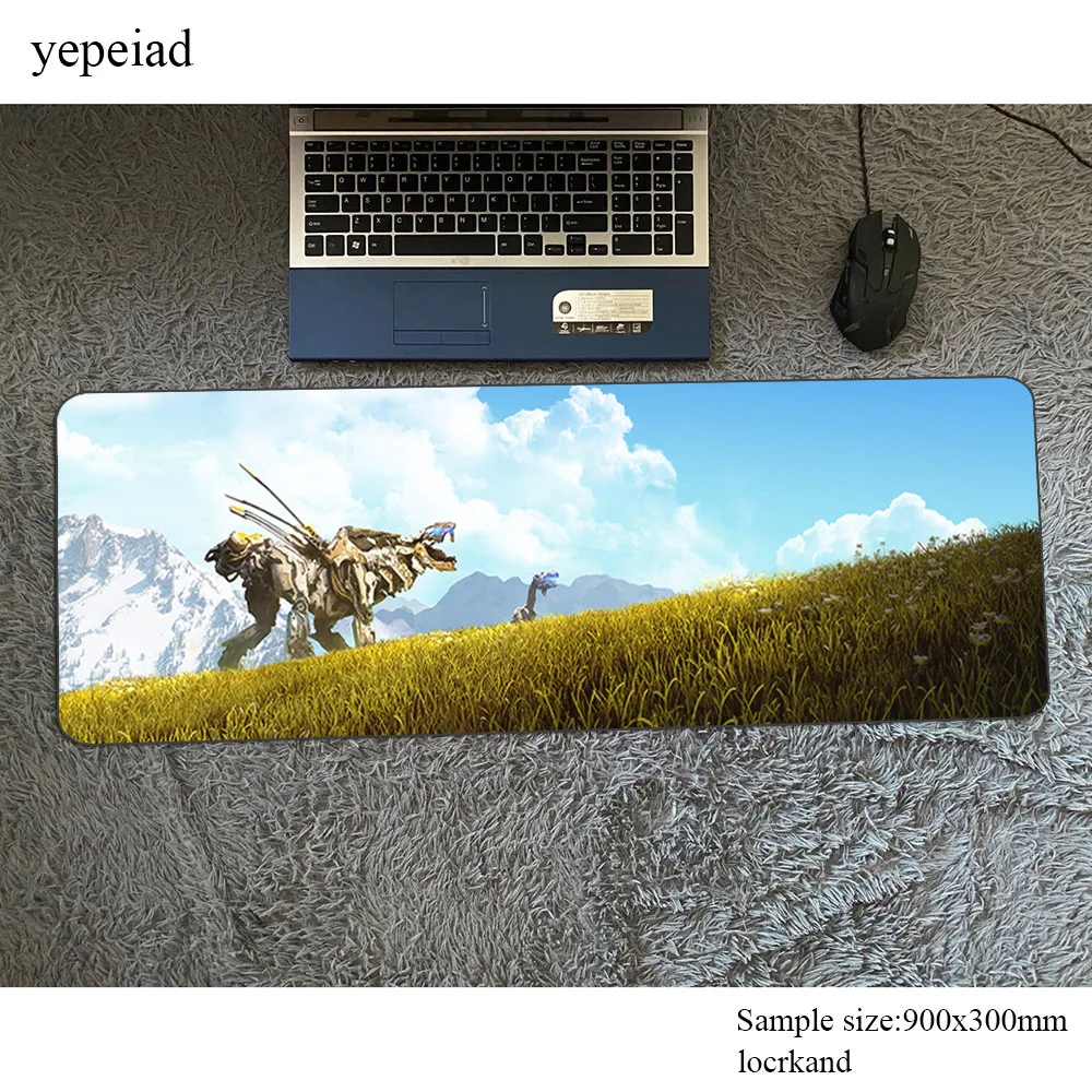 Коврик для мыши horizon zero dawn, игровой коврик для ноутбука, игровой коврик для мыши с узором HD, большой восхитительный коврик для мыши, Настольный коврик для мыши