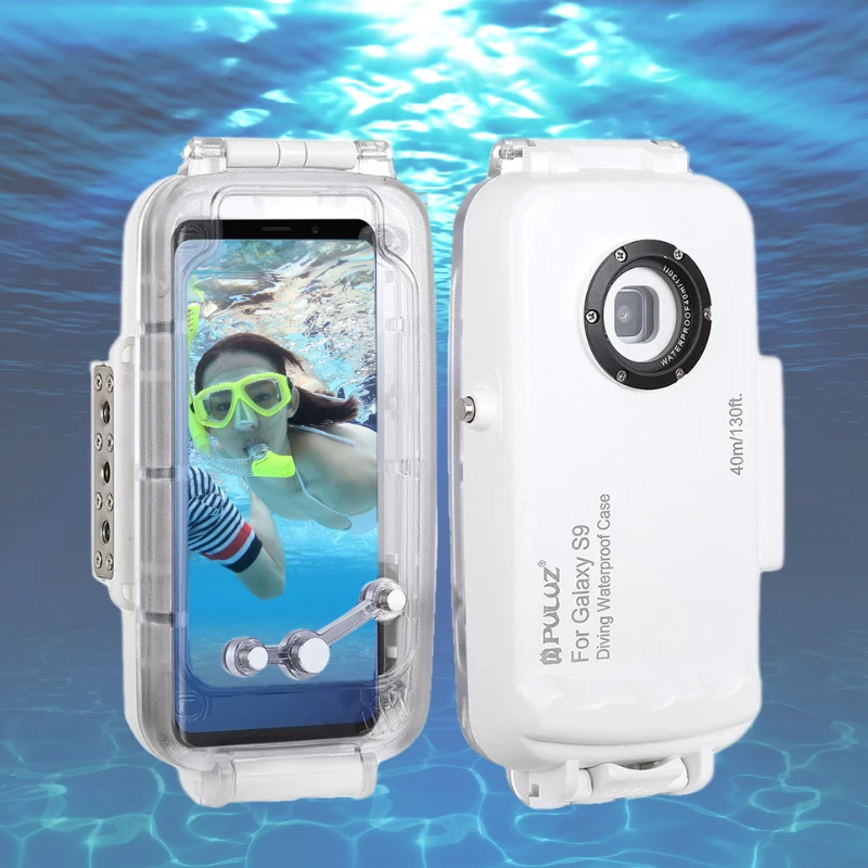 

for Galaxy S9+ Diving Housing 40m/130ft Photo Video Underwater Waterproof Case Support Android 8.0.0 or be