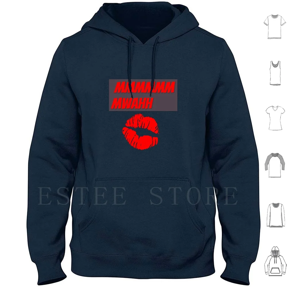 Cool Lip Smooch Hoodies Lip Smooch Kiss Lip Kiss Smooch Red Lips Lip Stick Big Lip Smooch