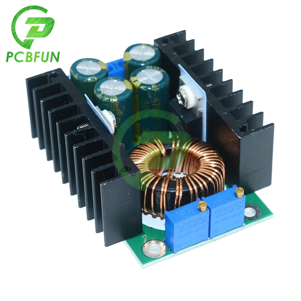 300W XL4016 DC-DC 12V 24V Max 9A Step Down Buck Converter 7V-40V To 1.2V-35V Adjustable Power Supply Module for LED Driver PCB