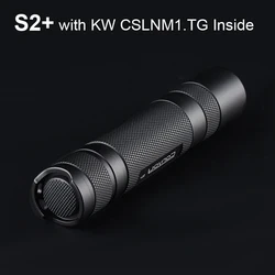 Convoy S2 Plus with KW CSLNM1.TG Led Flashlight Mini Torch Flash White Light 18650 Powerful Linterna Camping Portable Lantern