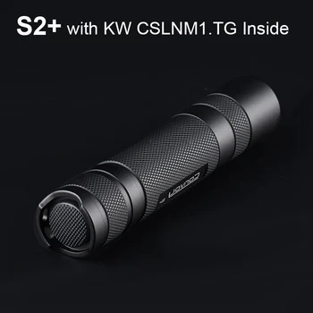 Convoy S2 Plus พร้อม KW CSLNM1.TG ไฟฉาย LED ไฟฉายขนาดเล็กแฟลชแสงสีขาว 18650 ที่มีประสิทธิภาพ Linterna Camping โคมไฟแบบพกพา