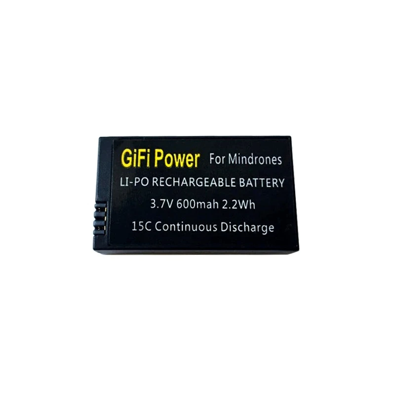 充電式バッテリーと充電器付きのミニUAV,3.7V,600mAh,2つのリングと3つのベルト付き