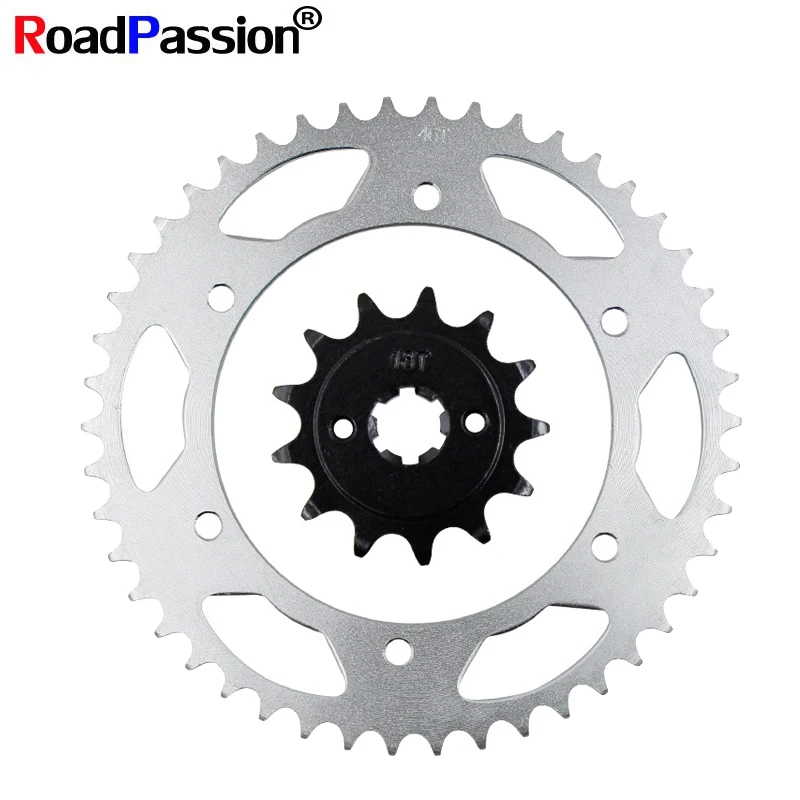 Motorcycle-Accessories 13T Front 46T Rear Sprocket Teeth Wheel Fit 520 525 Drive Chain For HYOSUNG GT250R GT250 GT250Pi GT250I