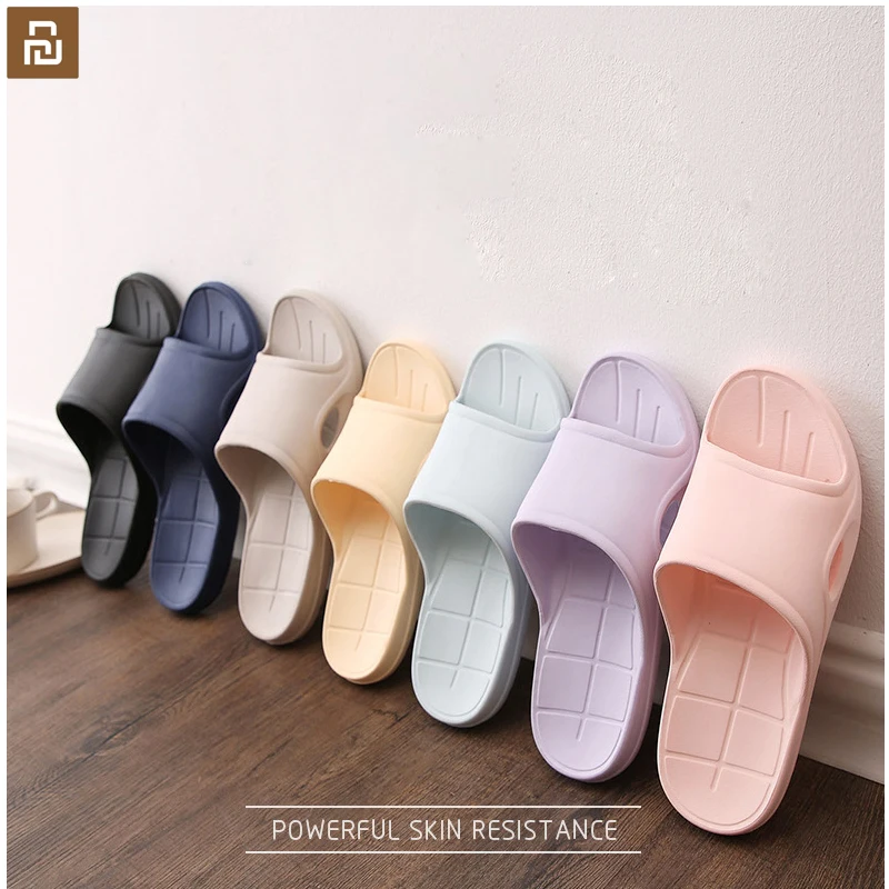 

2020 new youpin home EVA slippers men's ladies children's sandals non-slip couple shower slippers casual for family