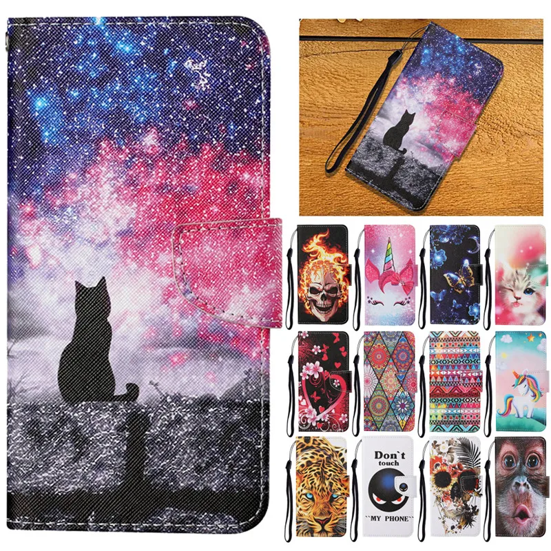 For Xiaomi Redmi 9 Case Cute Leather Flip Case on sFor Xiaomi Redmi 9T 9A 9C NFC 9AT Phone Cases Wallet Book Cover Funda Coque