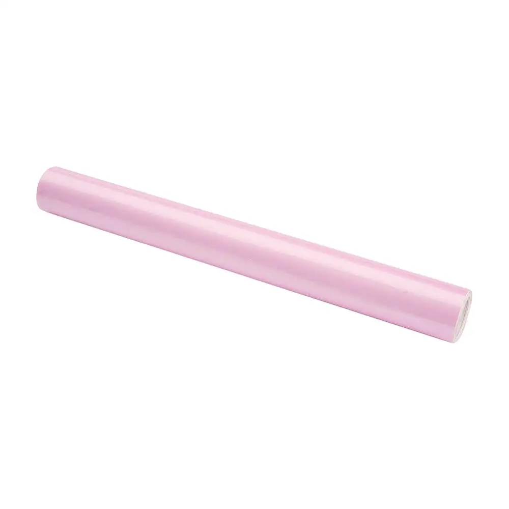 Película de vinilo rosa para todo el coche, 1,52 M x 17M, calcomanías de PVC, rollo de lámina, estilo de coche