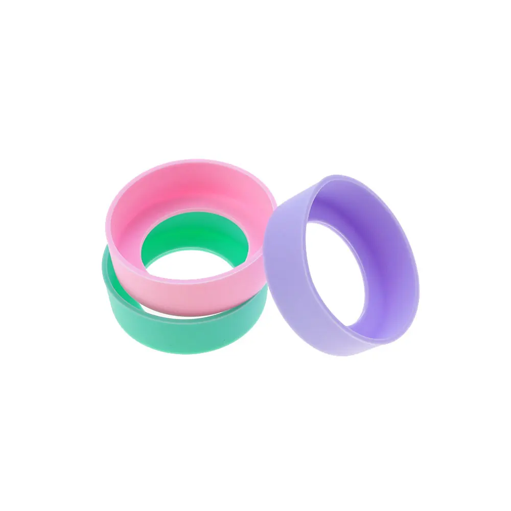 Silicone World 60mm Silicone cup bottom cover Coaster Sleeve Water Cup Cover Sheath Cup Bottom Ring Wear-resistant Bottom Cover - Image 5