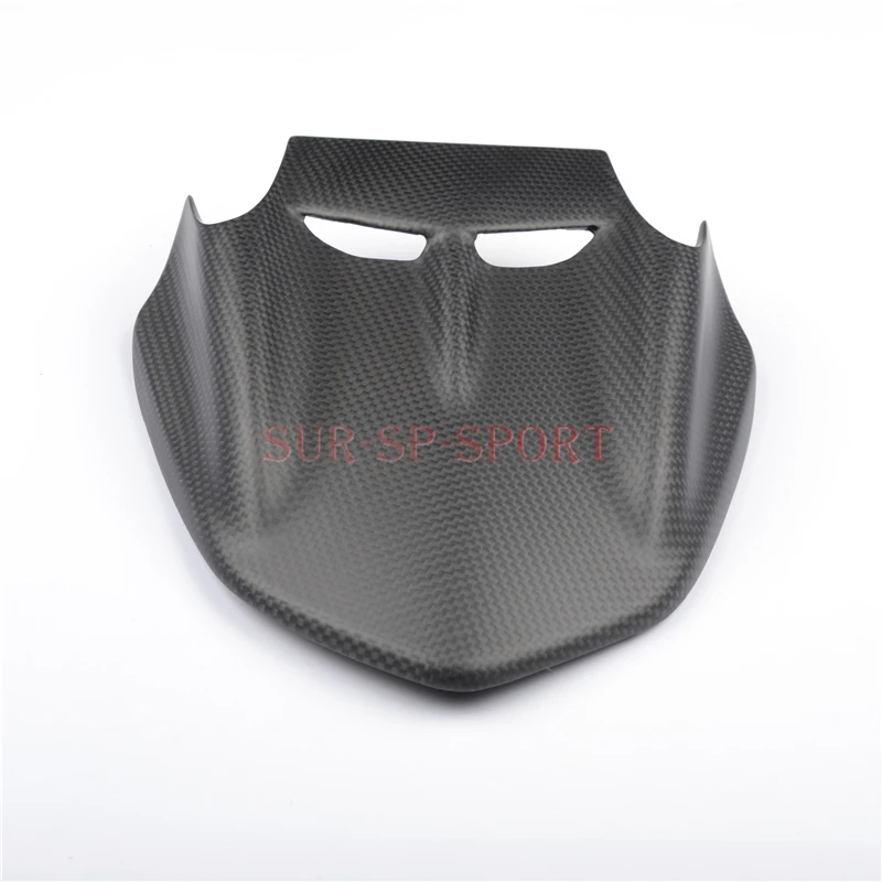 Black Front Fairing Cowl Farings For Ducati Diavel 2015-2019 Full Carbon Fiber 100%