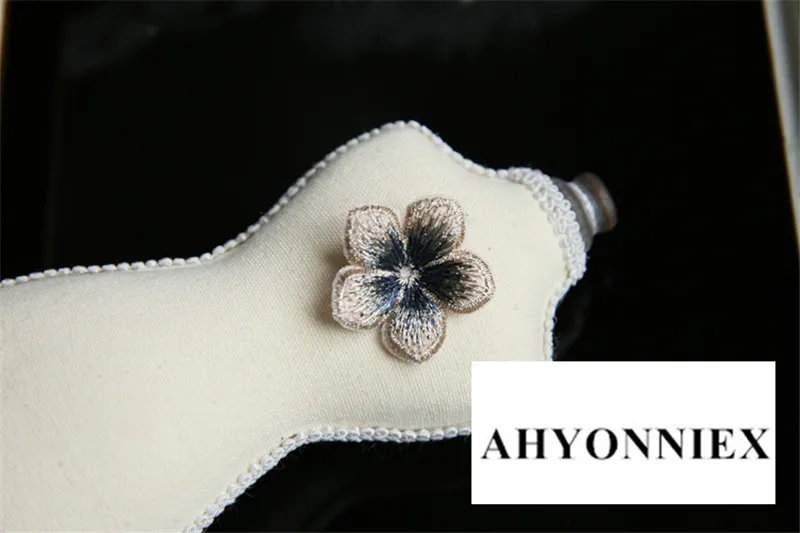 AHYONNIEX 10 stücke Günstige Kleine Blume Patch für Kleidung Nähen auf Applique Kleid Haar Zubehör Schuhe Taschen DIY Dekoration Patches – Detail 15