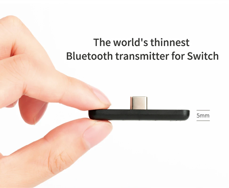 GuliKit NS07 Bluetooth 5.0 루트 에어 무선 오디오 USB 송신기 어댑터 Nintendo Switch Switch Lite PS4 PS5 PC