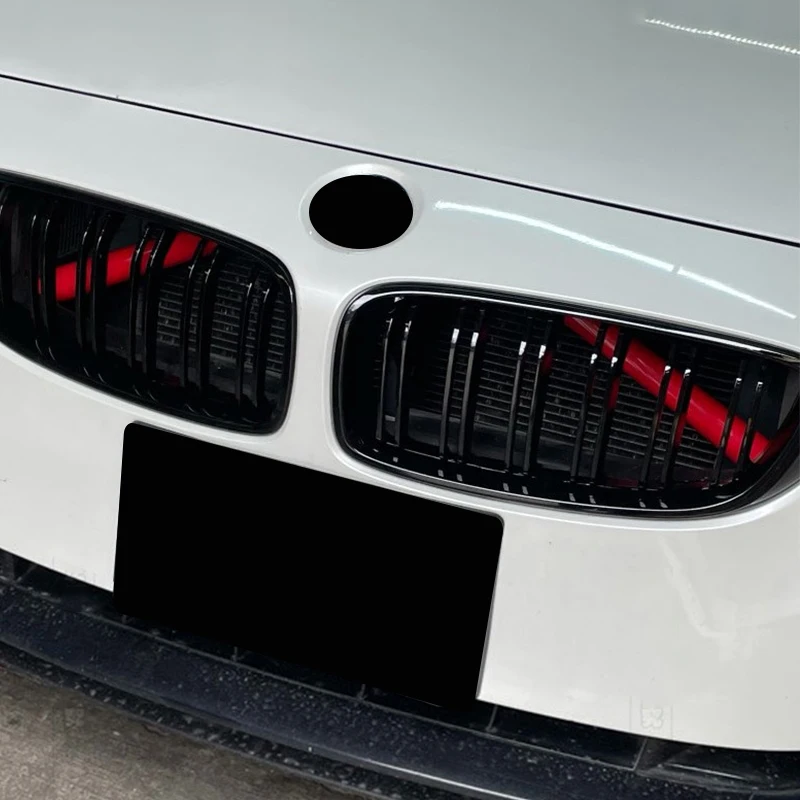 

Car Front Grille Trim Strips For BMW 5 6 7 series G30 G31 G32 6GT G11 G12 Z4 G29 2017 2018 2019 2020 2021 Accessories Stickers