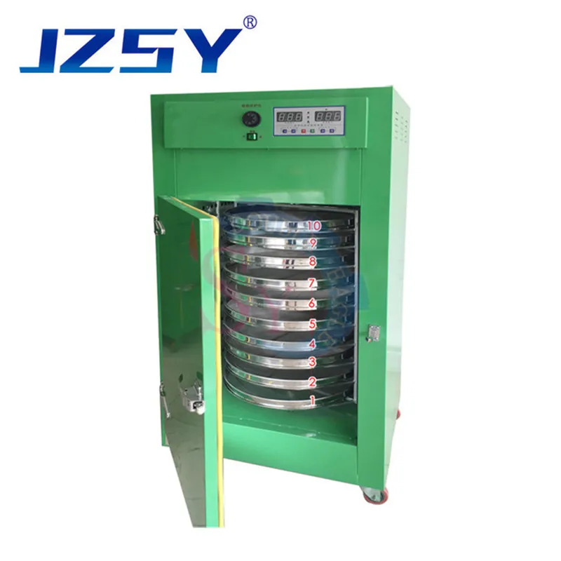 Industrial stainless steel 10 layers sausage red mushroom flower tea food automatic rotating drying machine/chrysanthemum dryer