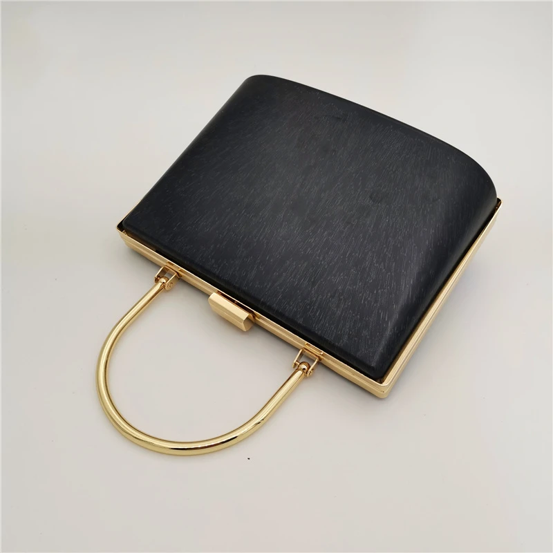 One Piece Box Frame Craft Accessories Boston Bag Material  Bag DIY Bag Parts  Metal Box Case Vintage Women Clutch Accessories