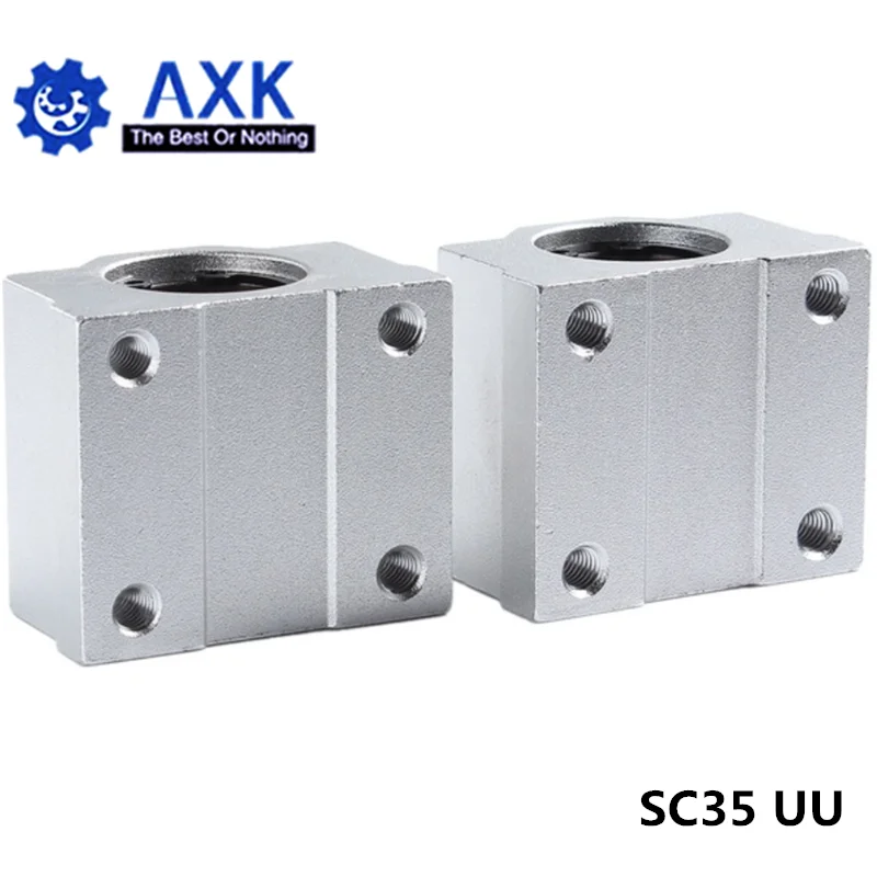 

1pc SC35UU SCS35UU 35mm Linear Ball Bearing Block CNC Router with LM35UU Bush Pillow Block Linear Shaft for CNC 3D printer parts