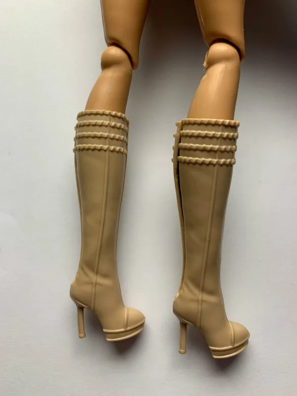 New styles Doll shoes high heel boots accessories flat shoes toy shoes for your 1/6 BB dolls A199