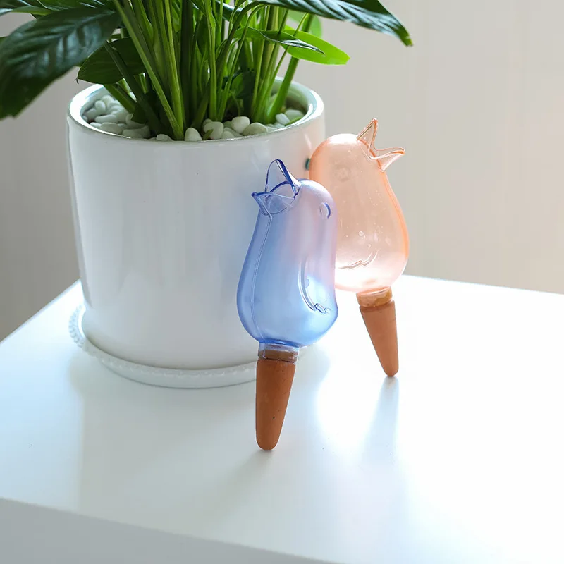 Xiaomi Youpin-gotero automático transparente con forma de pájaro, maceta de flores para balcón familiar, riego, hervidor de agua