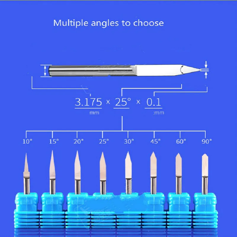 3.175 acciaio al tungsteno intaglio coltello Computer macchina per incidere