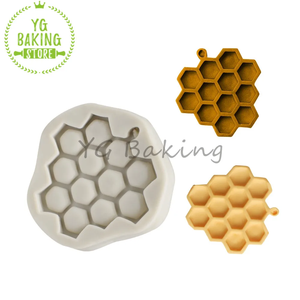 Various Honeycomb & Mini Bees Shape Silicone Cake Molds Fondant Chocolate Mousse Mould Cake Decorating Kitchen Tool Bakeware