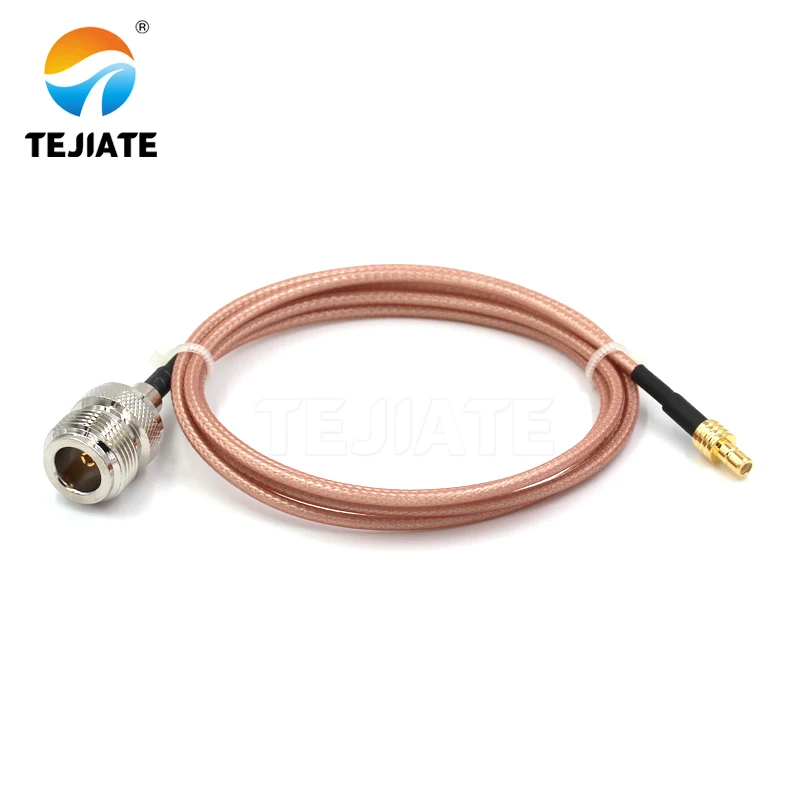 1PCS TEJIATE Adapter Cable N To SMB Type NK Convert SMBJ 8-90CM 1M 1.5M 2M Length Connector RG316 Wire