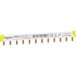 new A9HLP112 original export 12x18mm comb bus bar for 1P MCB 12position Copper bar circuit breaker 12 circuit A9XPH112 100A 415V