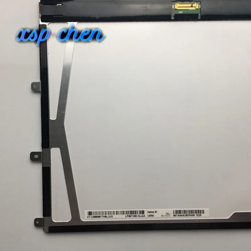 Tela lcd de 9.7 polegadas original a1337 a1219, envio grátis