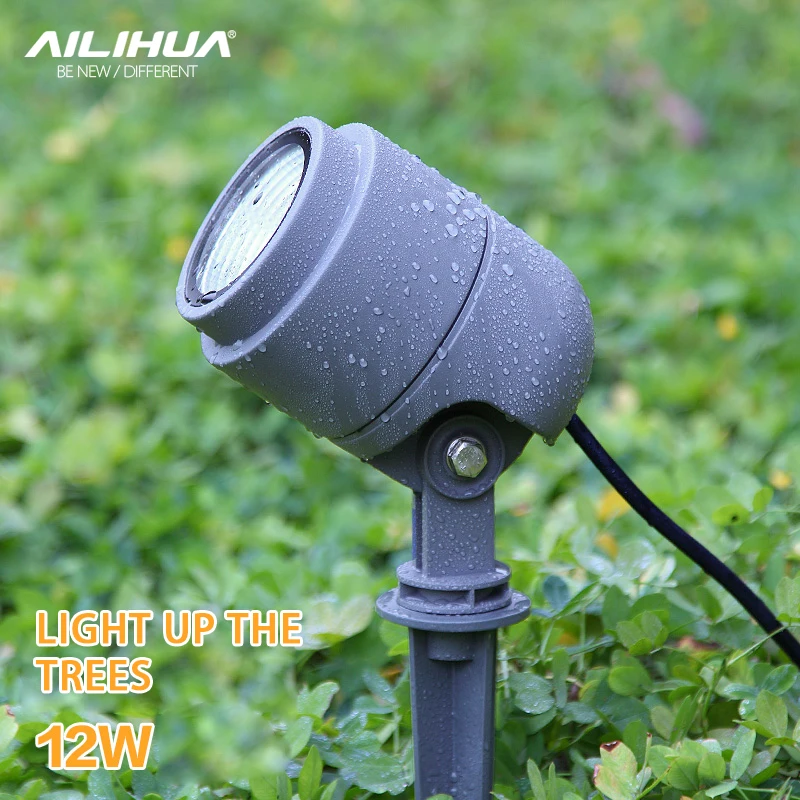 

Led tree shooting lamp outdoor waterproof landscape courtyard outdoor shooting lamp greening tree inserting lamp lawn lamp