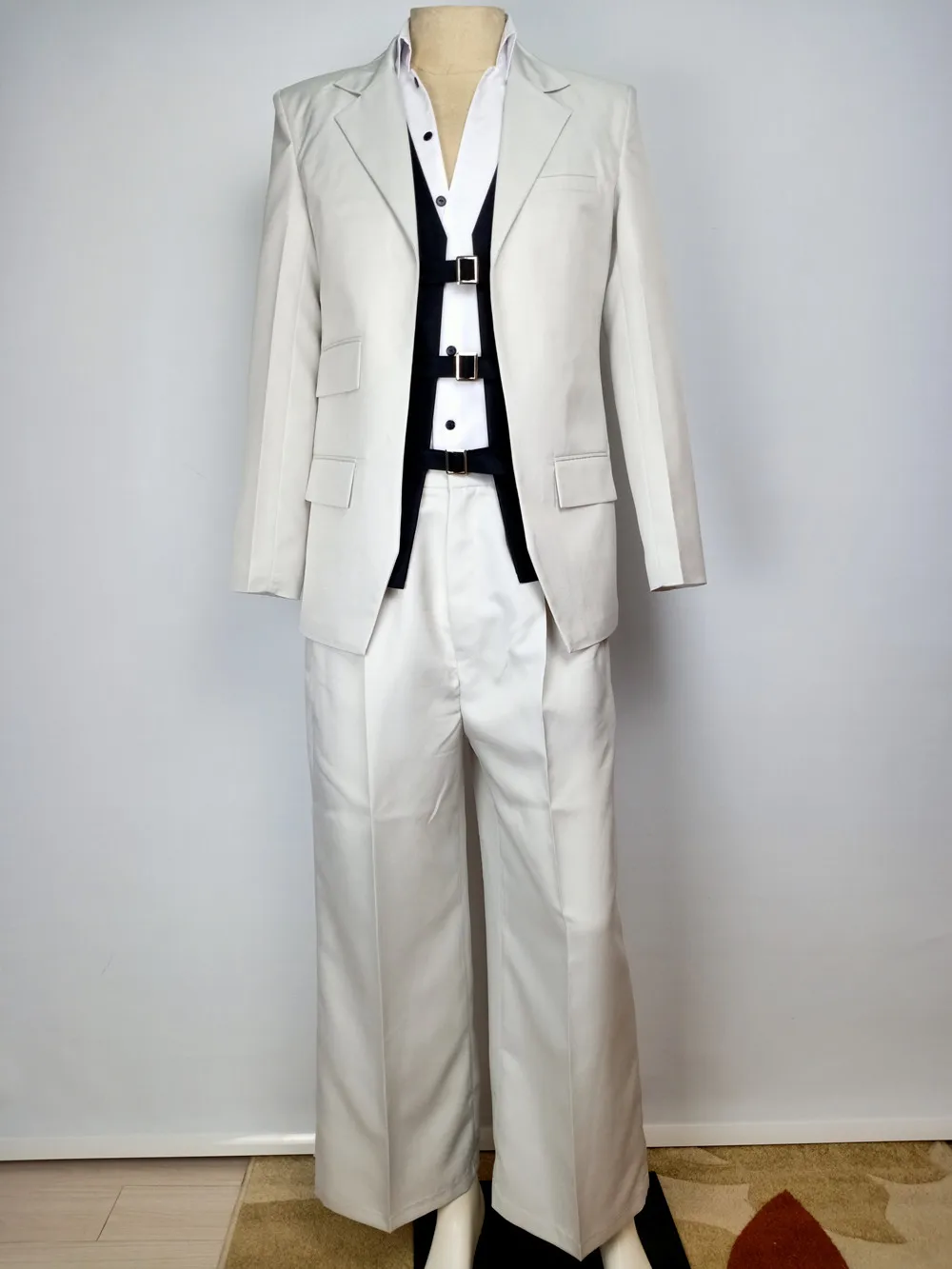 Final Fantasy VII Advent Children Rufus Shinra Cosplay Costume