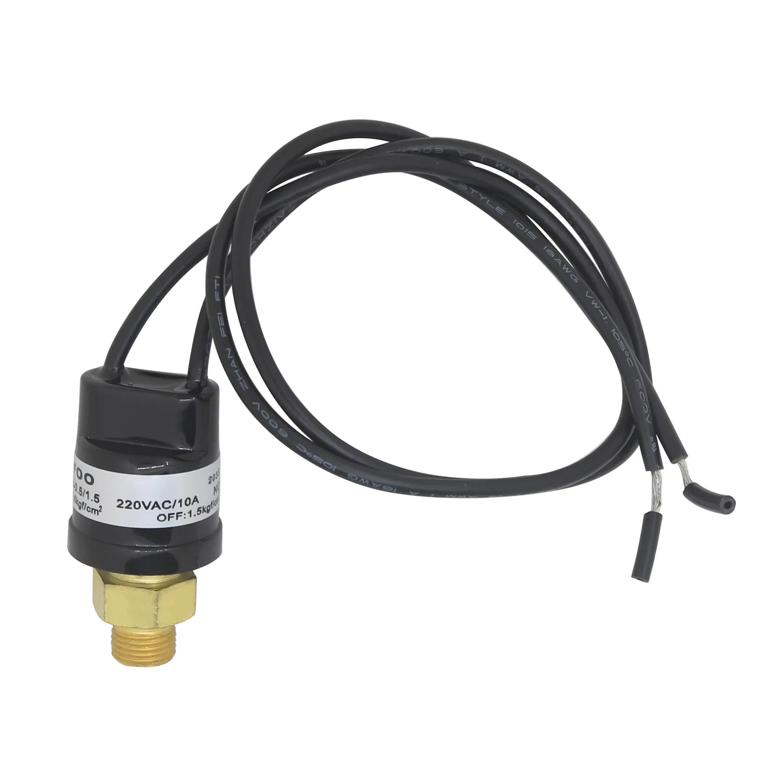 

Air Compressor Pressure Control Switch Valve For safety equipment / freezing equipment Heavy Duty Pressure Switch