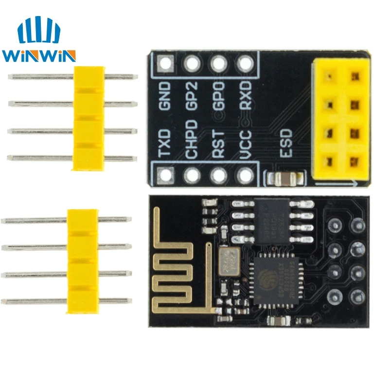 A31 For ESP-01 Esp8266 ESP-01S Model Of The ESP8266 Serial Breadboard Adapter To WiFi Transceiver Module Breakout UART Module