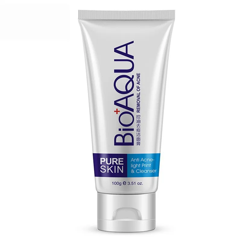 BIOAQUA BeautyFacial cleanser acne treatment blackhead skin cleaner face clean face cleaner acne remover face care cleansers New