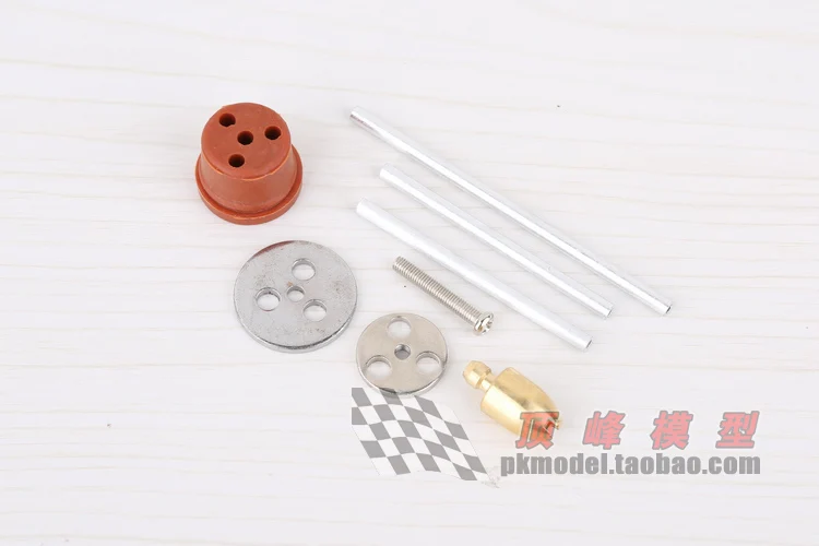 Fluorine Rubber Fuel Plug/Fuel Dot/ Fuel Tank Metal Kit/Hammer/ Aluminu tubing for Gasoline Engine Nitro Engine RC Airplane