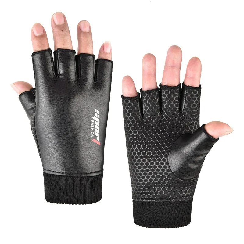 Mannen Handschoenen Herfst Fietsen Winter Twee-Vinger Fluwelen Warm Antislip Mannelijke Waterdichte Sport Touchscreen Wandelen Vissen handschoenen