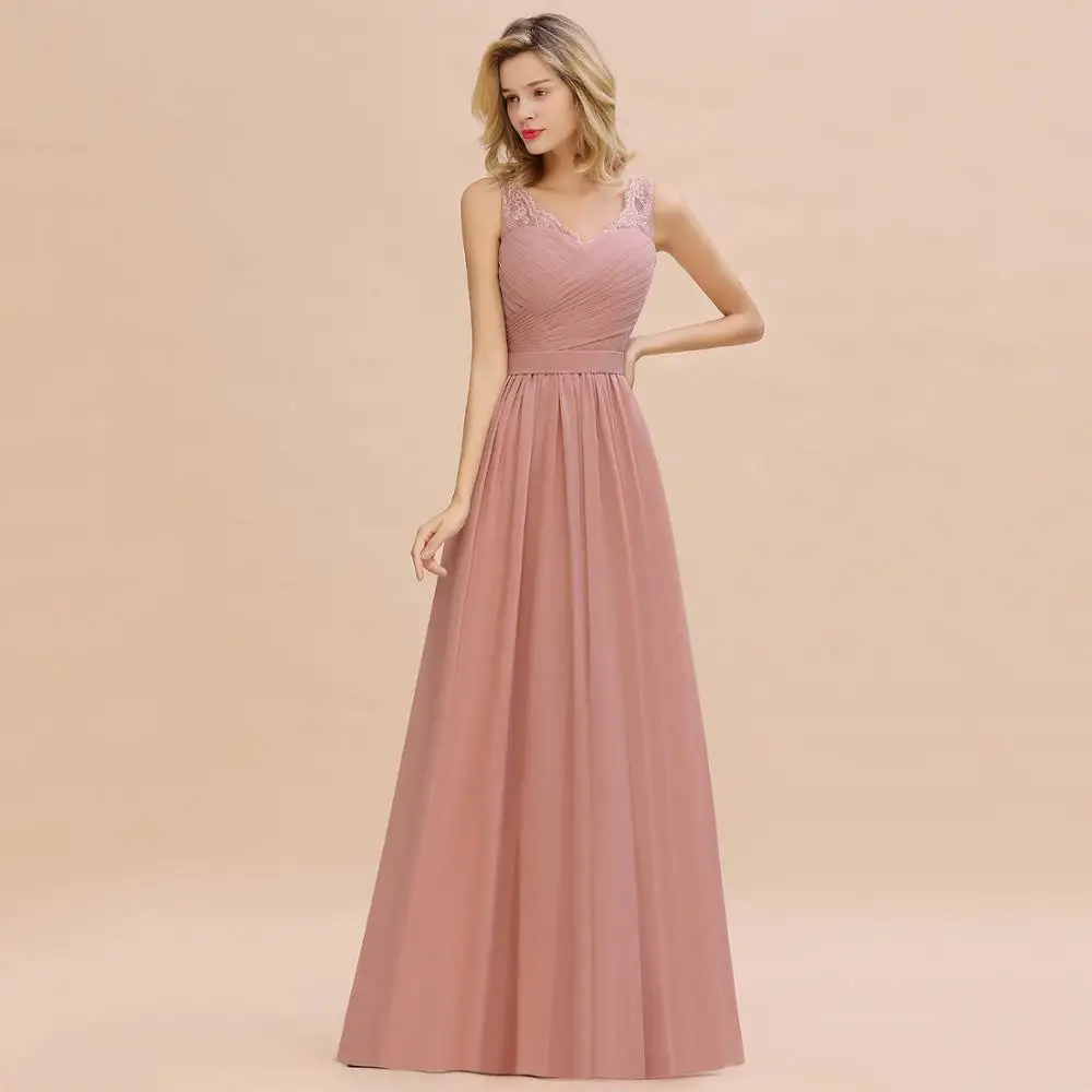 Robe De Soiree 2023 New Long Evening Dresses Elegant Lace V Neck Formal Occasion Women Prom Party Gowns Vestido De Festa image 4