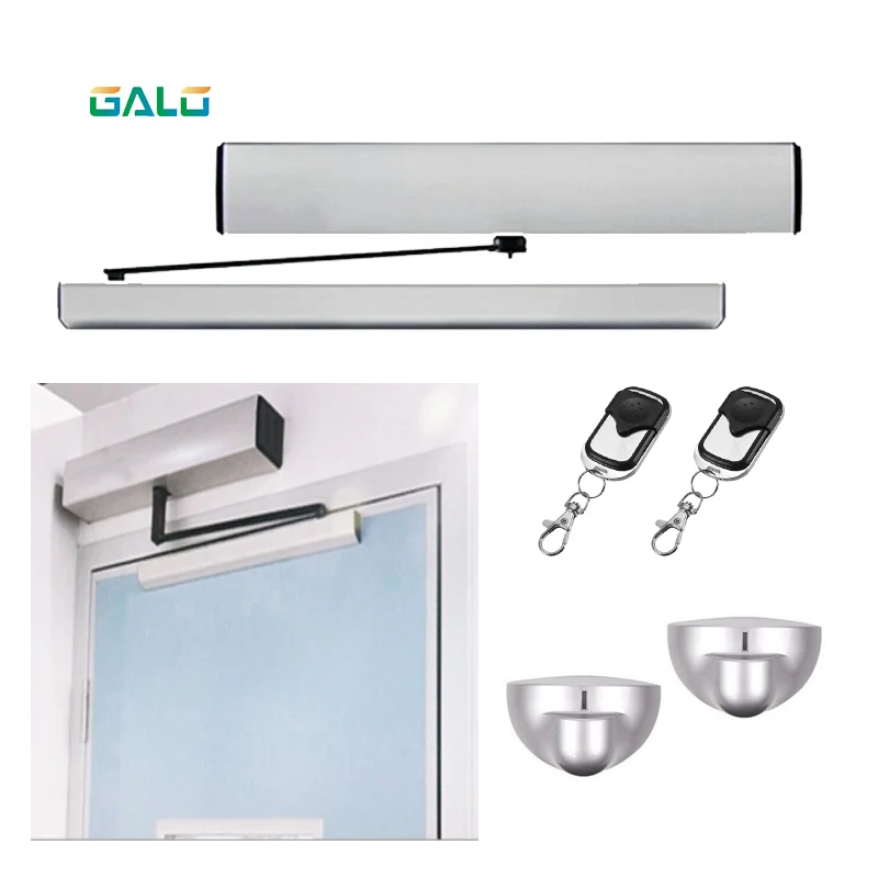 Automatic System for Home Office Supermarket Swing Door,Common Automatic Swing Door Opener Closer Full Color-kit Optional