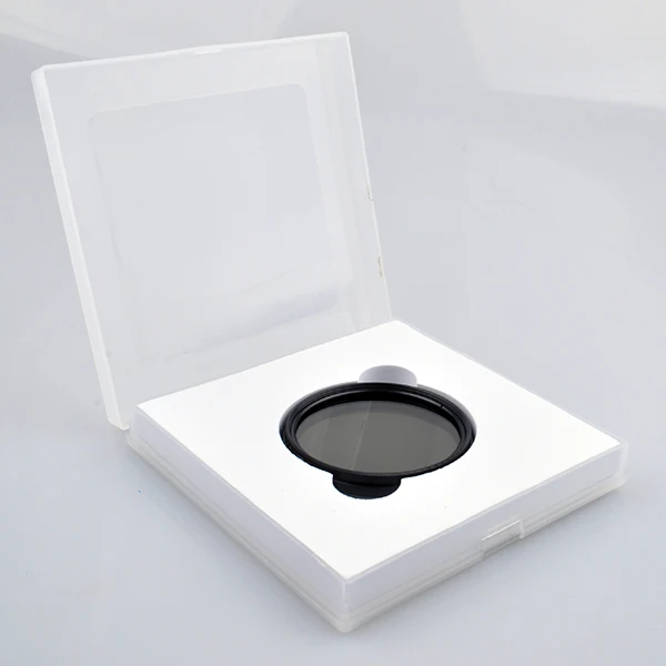 Núcleo de 52mm/55mm/58mm/62mm/ 67mm/72mm/77mm/82mm, filtro ND ajustable Delgado ND2 a ND400