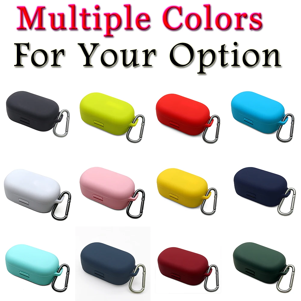 耐衝撃性保護シリコンケース,便利な防衝撃ケース,静かで快適,ノイズキャンセル,カラビナ付き