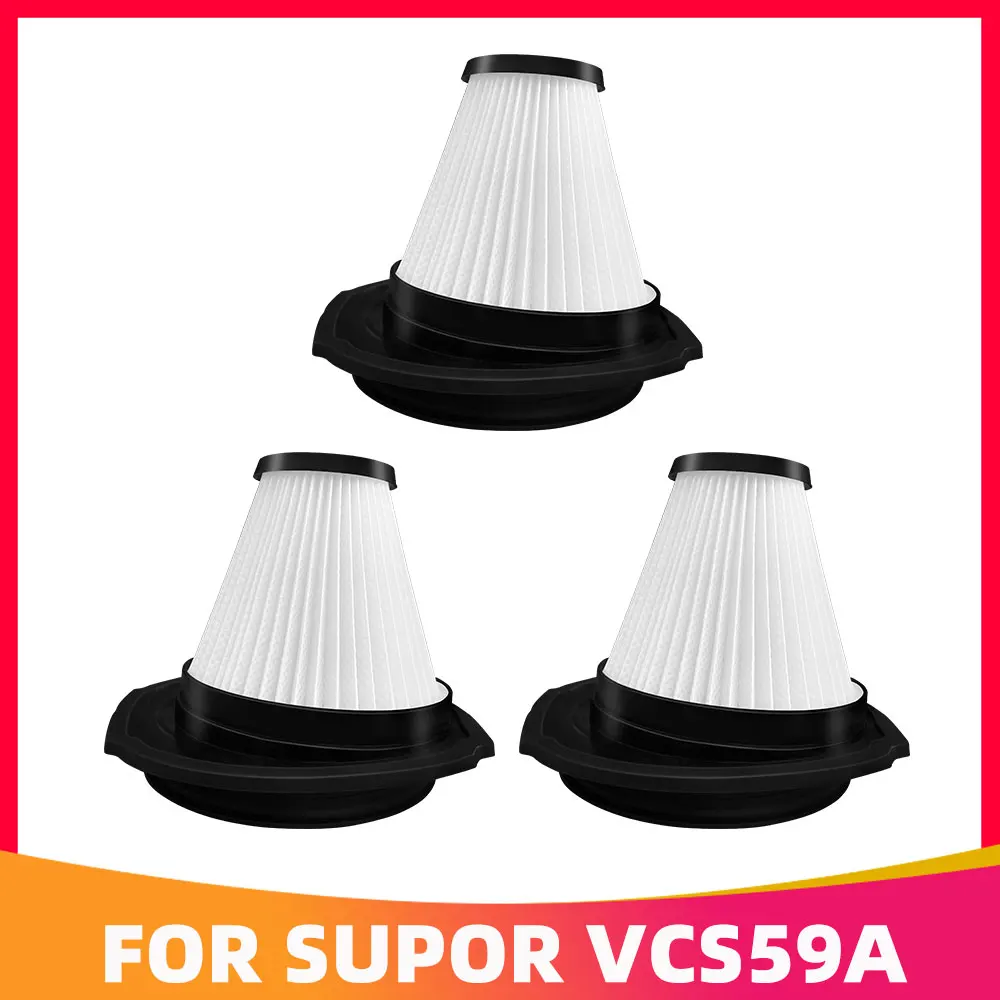 Compatible For Supor Handheld VCS59A Hepa Filter Spare Parts Replacement Spare Parts Accessories