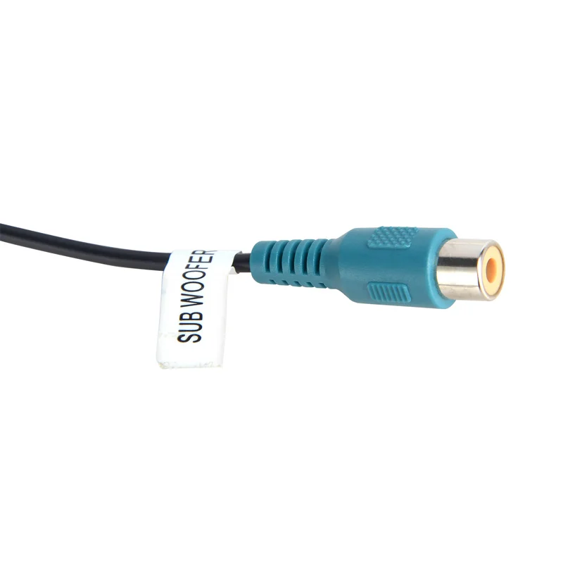 ESSGOO Autoradio 3,5 mm Mikrofon-Subwoofer-Drähte Mikrofon 20-poliges RCA-Kabel für Android-Stereo-Ausgang Subwoofer-Kit – Detail 6