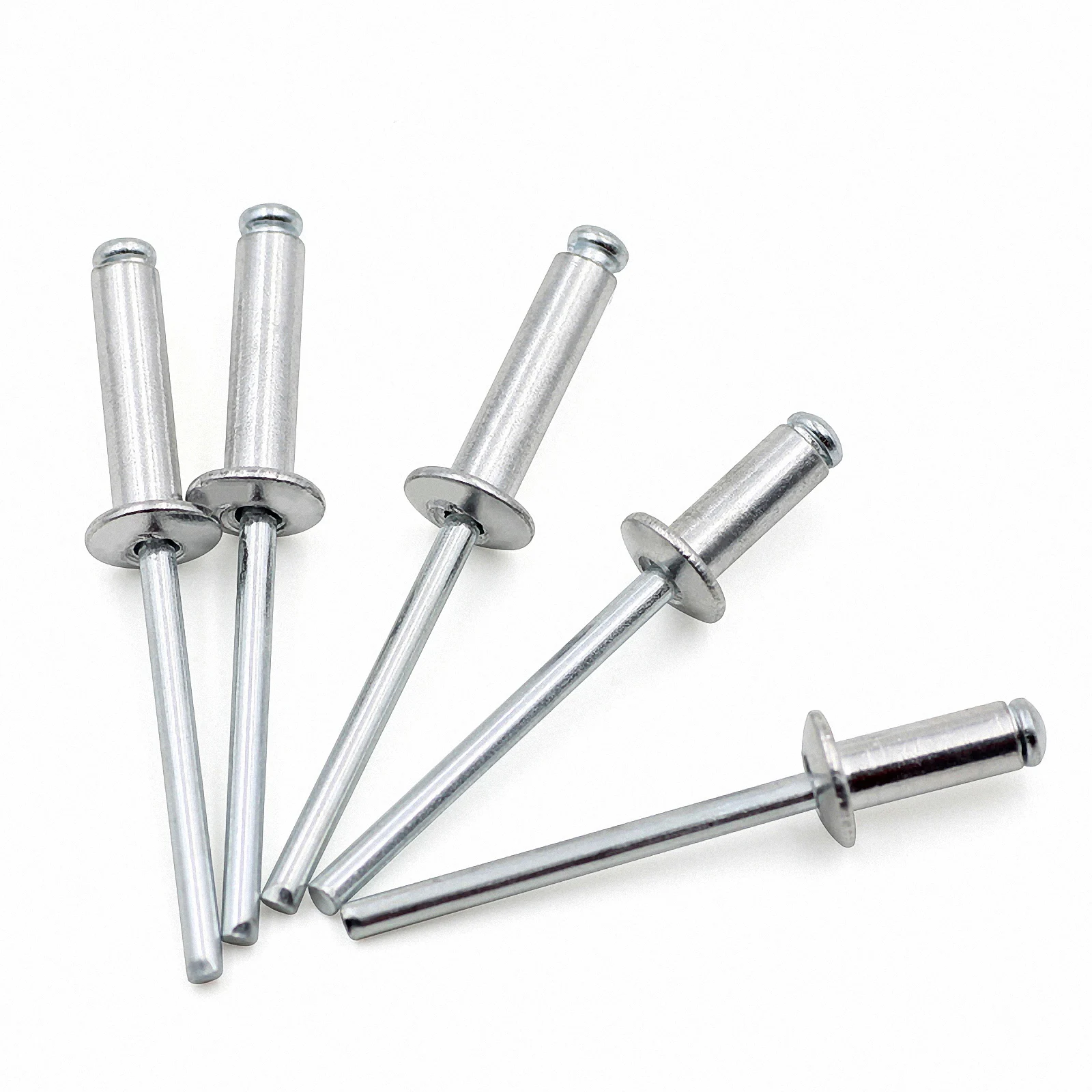 10 Chiếc M6.4 Đinh Tán Nhôm Mushroon Đầu Phá Mandrel Phối Đinh Tán Pop Đinh Tán Cho Đồ Nội Thất Xe Máy Bay