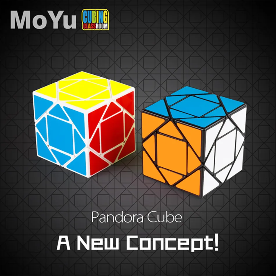 MOYU 3x3 Skew Cubo Magico Professionale Velocità Puzzle Cubingclass Camera Pandora Skew Cube Puzzle Educativo Giocattolo Per I Bambini Regalo