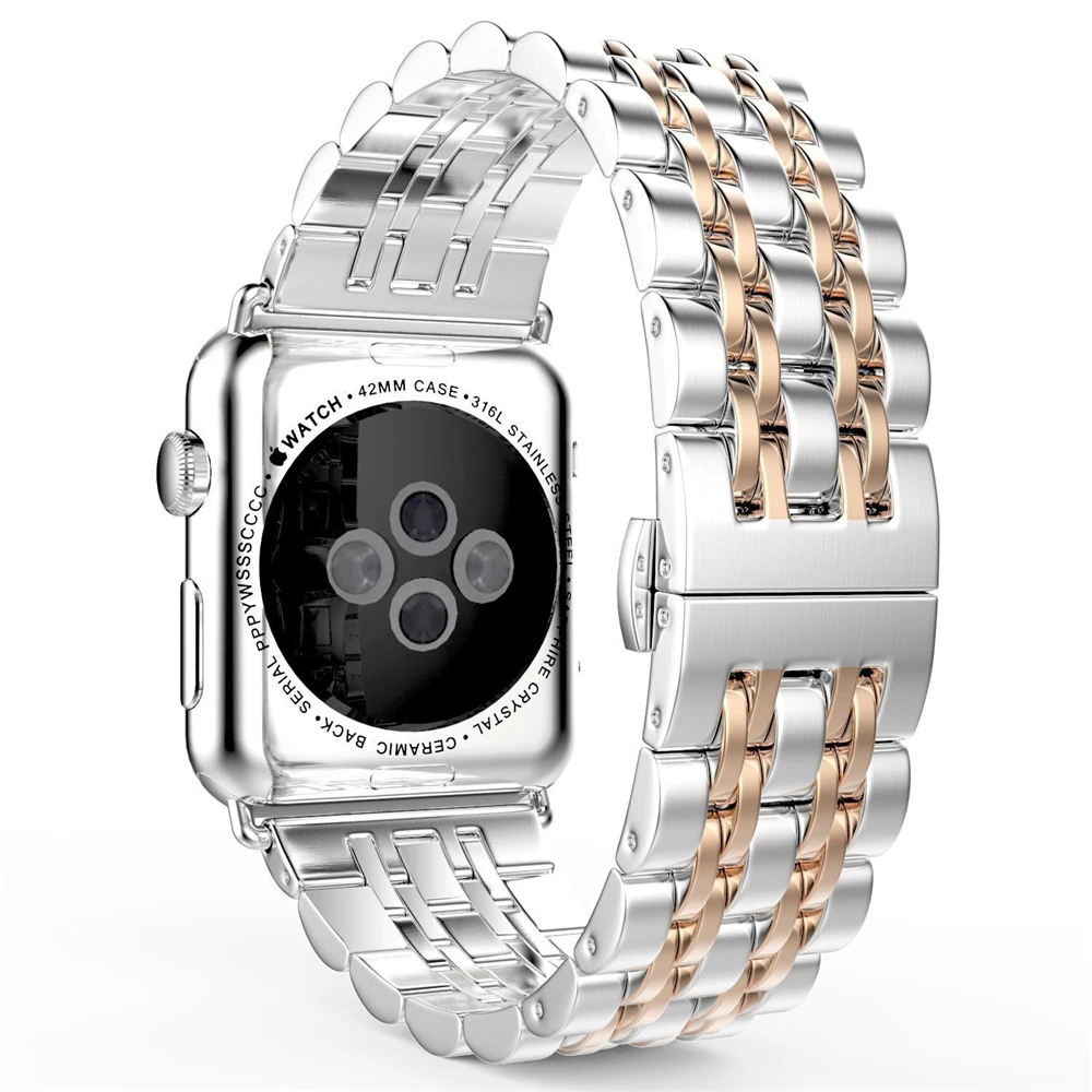 

Correa for apple watch applewatch i watch bands 38 mm band 42mm strap Series 5 4 3 40 44 mm wriststrap link bracelet correas