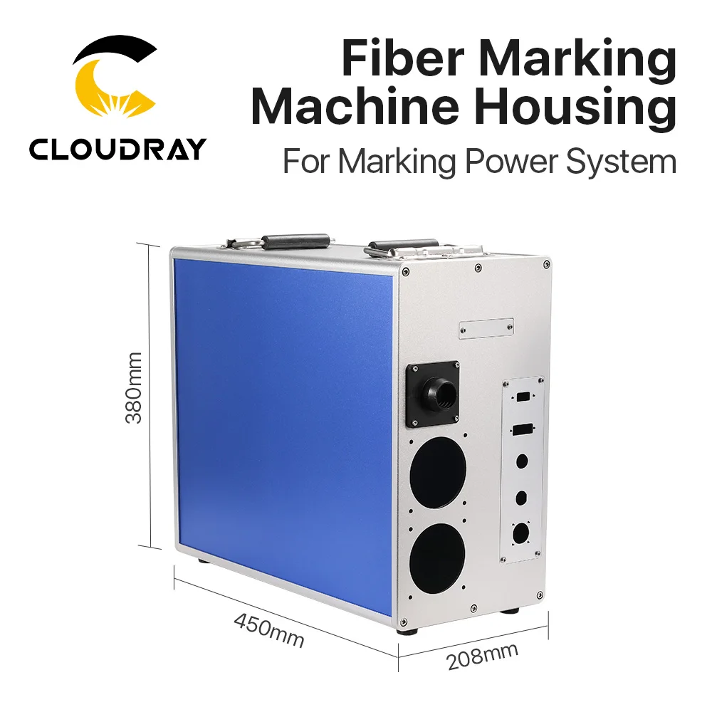 Cloudray Fiber Laser Power Supply Box Marking Machine Housing Cabinet for DIY Fiber & Co2 Marking Machine Installation