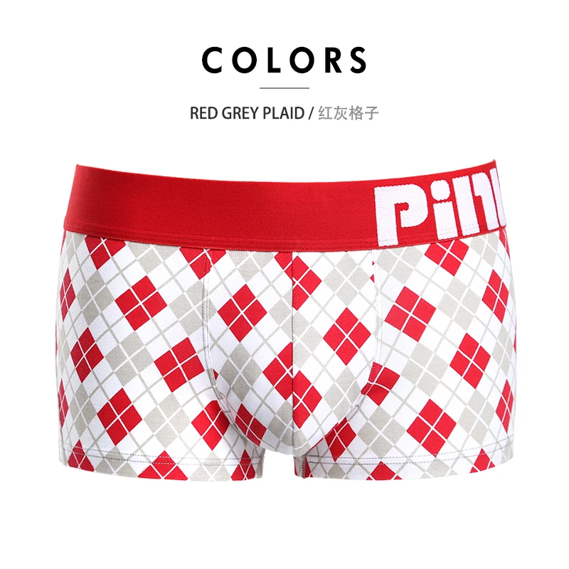 PINKHERO Fashion Printing Male Underpants For Men,Including High Quality Comfortable Cotton Boxer Briefs And Men\'s Panties