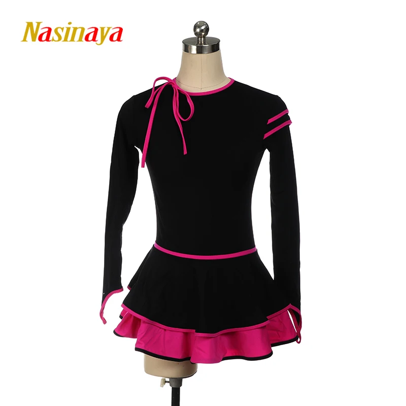 Figure Skating Dress, Gymnastic Tights, Girl Tights, Black Spandex, Highly Elastic Breathable Appearance Dress