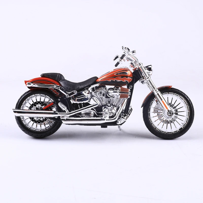 Maisto 1:12 Harley-Davidson 2014 CVO BREAKOUT Simulation Alloy Motorcycle Model Toy Car Collecting