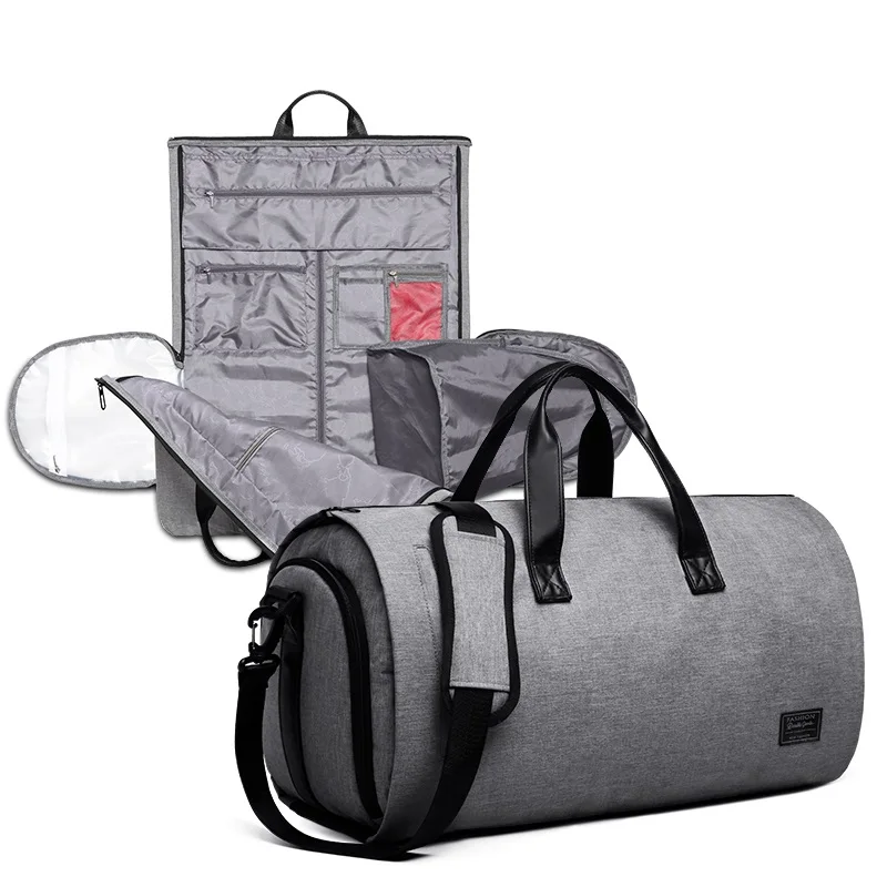 

Multifunctional Men Travel Bag Waterproof Duffle Bag Large Shoulder Bag Trip Suit Storage Hand Luggage Bag with Shoes Pouch