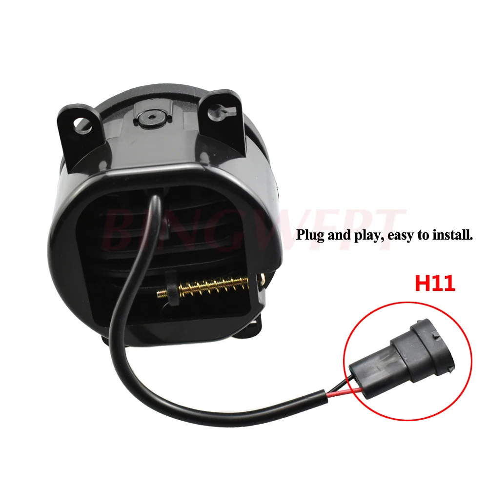 2pcs/pair LED fog Lights For Jeep Cherokee KL 2014 2015 2016 For Jeep Compass MP 2017 2018 For Jeep Renegade BU 2015 2016 2017