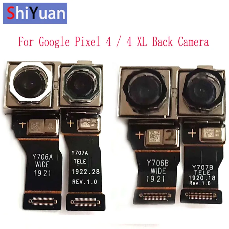 Back Camera For Google Pixel 4 G020M, G020I, GA01188, Pixel 4 XL G020P, G020, GA01181 16MP Rear Camera Module